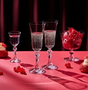 波蘭KROSNO 克莉絲塔水晶香檳杯-165cc