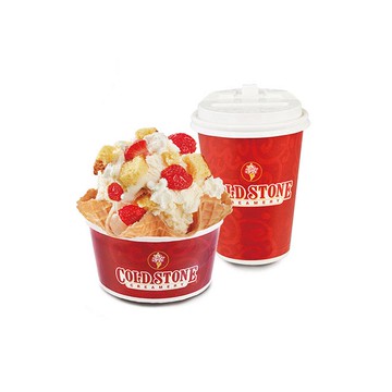 【COLD STONE】 享受個人的時光吧！小杯經典冰淇淋(含原味脆餅)+美式咖啡