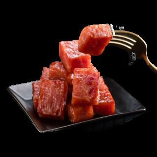 味味屋 35爆漿傳統純手工現烤肉干系列特厚蒜味方塊肉乾180g-超低特價促銷中