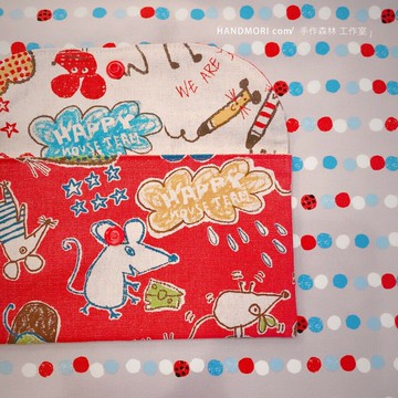 手作森林 品牌原寸紙型 - 紅包袋 紅包 包包紙型