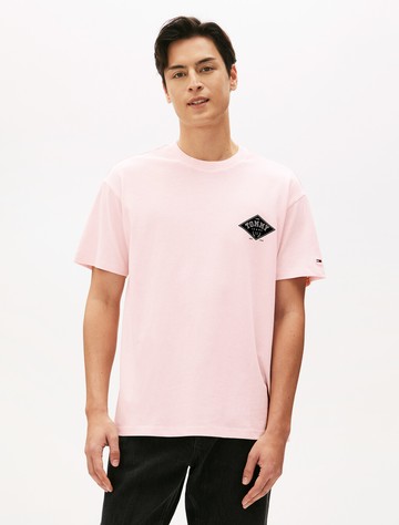 學院風圖案寬鬆 T 恤