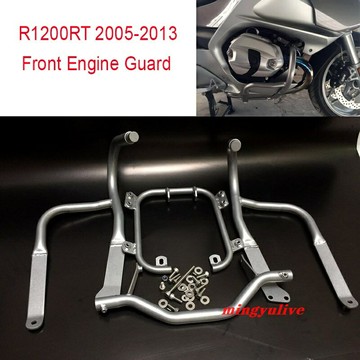 R1200rt 摩托車前發動機護罩公路防撞桿保護適用於寶馬 R1200RT 2005 2006 2007 2008 20