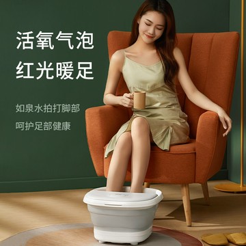 110v伏便捷折疊足浴盆泡腳桶差旅游家用美規美國加拿大小家電泡腳