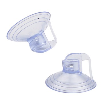 透明卡口吸盤 夾式卡扣吸盤 汽車玻璃吸盤 DIY吸盤 開孔吸盤 窗戶裝飾掛勾 客製化禮品專家5536