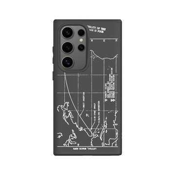 Galaxy S24 Ultra SolidSuit 黑 - NASA - 火箭軌跡 (White)