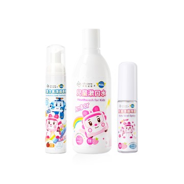 POLI波力 兒童口腔清潔三部曲