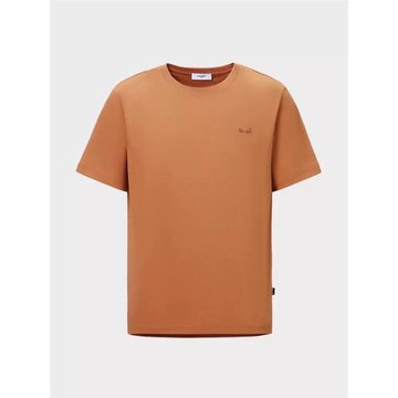 舒服到爆！夏季新款80支液氨雙面絲光100%匹馬棉男士休閑短袖T恤