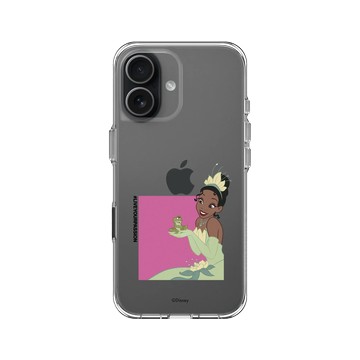 iPhone 17 Clear Case（相機按鈕） 透明 - 迪士尼-公主系列 Disney Princess - 公主專屬系列-公主與青蛙 蒂安娜