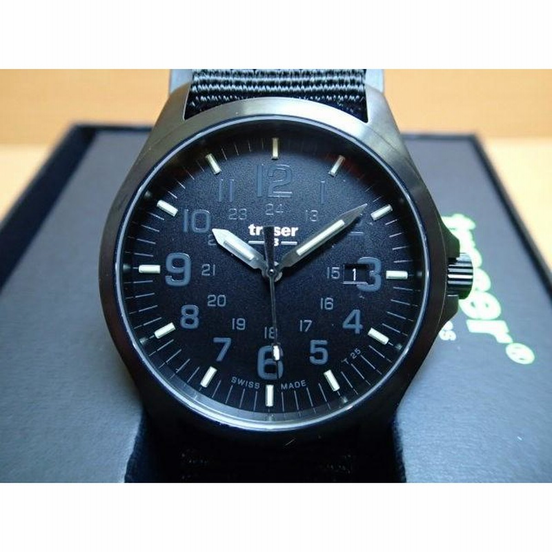 トレーサー腕時計 traser Officer Pro BLACK オフィサープロ