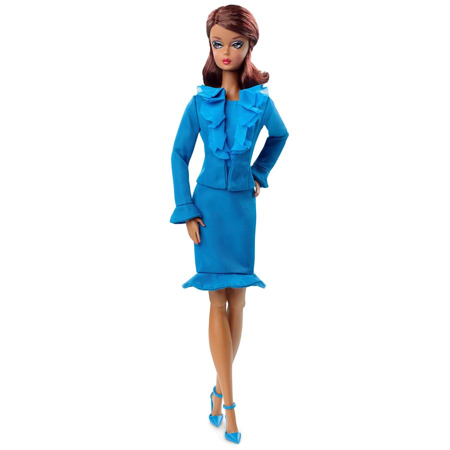 Barbie Fashion Model Collection Suit Doll, Blue並行輸入