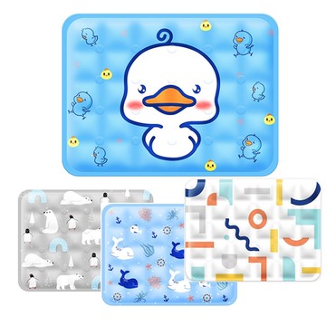 寵愛有家-夏季Q版卡通寵物降溫冰墊-L(寵物生活用品)