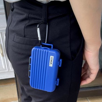 24張卡位單反相機內存卡盒CF TF SD微單存儲卡收納盒防震腰掛卡包