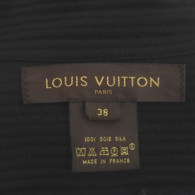 LOUIS VUITTON ルイヴィトン 長袖ロング丈ワンピース