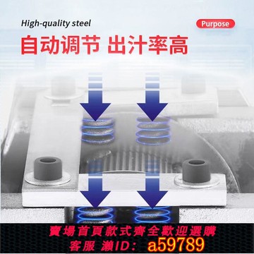 【廠家直銷 可打統編】甘蔗榨汁機擺攤新款商用小型不銹鋼電瓶插電臺式立式現榨甘蔗汁機