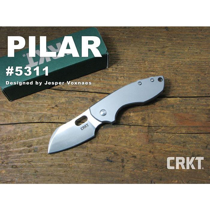 CRKT 5311 ピラー,コロンビアリバーナイフツール PILAR 折り畳みナイフ レターパック便配送可