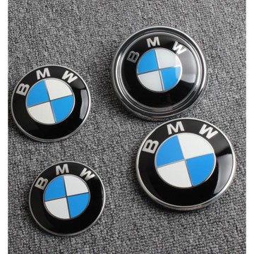 適用于寶馬引擎蓋標前后標1系3系5系7系車標X1X3X4X5X6前后標