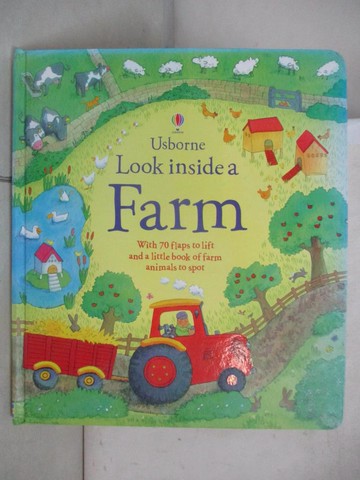【書寶二手書T2／少年童書_TYN】Look Inside a Farm_Katie Daynes