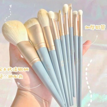 化妝刷套裝🌞化妝刷 化妝 【工廠直發】李佳琦初學者化妝刷套裝一整套軟毛便攜收納新手化妝
