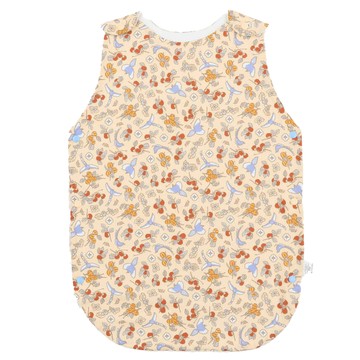 印花樂 寶寶防踢被 雙肩釦 190g 58 x 39.5cm 嬉遊山林 喜柿橘鵲 1件  39.5 x 58cm