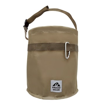 PROUD GEAR 森活露營圓桶袋 PGR102  卡其色  1個