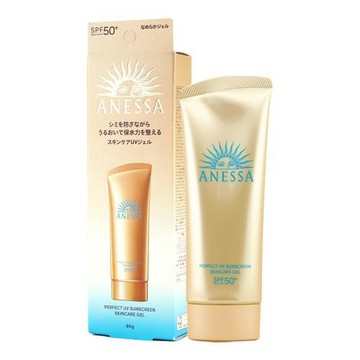 【SHISEIDO 資生堂】安耐曬金鑽高效水感防曬凝膠NA 90g