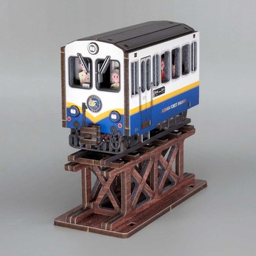 Fuumas 立體可動木質拼圖－SC-009A2 栩悅號守車