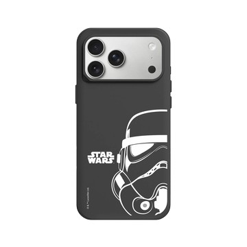 iPhone 17 Pro Max SolidX 黑 - 迪士尼-星際大戰 Star Wars - 星際大戰 – 風暴兵白線條
