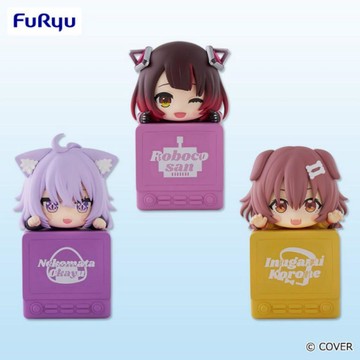 🌀日版客🌀 Hololive 貓又小粥 蘿蔔子 戌神沁音 趴姿 趴箱 FuRyu 景品 桌緣公仔