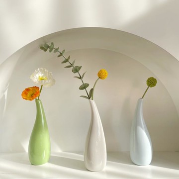 3个北歐花瓶干花插花花瓶客廳餐桌家居裝飾品擺件拍照道具