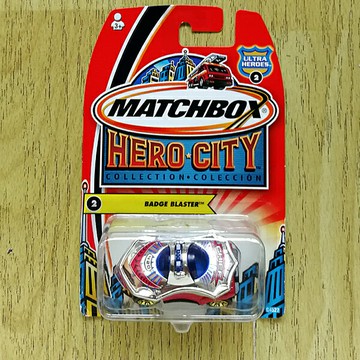 Matchbox 火柴盒 MB618 警徽車 Badge Car Ultra Heroes #2