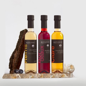 法國 A L’Olivier 經典果醋 3 入組