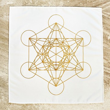 麥達昶水晶陣桌布/塔羅桌布/儀式桌布/聖壇布