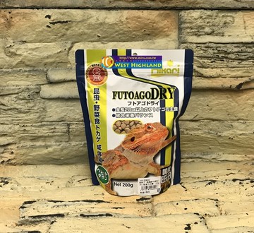 【西高地水族坊】日本原裝進口高夠力 爬蟲專用飼料(雜食性成體)顆粒 200g 鬆獅蜥成體 綠鬣蜥
