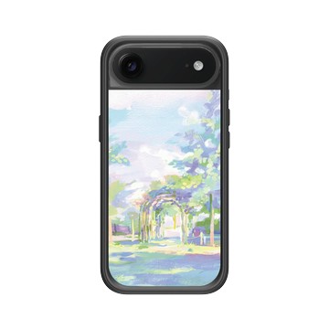 iPhone Air Mod NX -邊框背蓋組合 (相機按鈕) 黑 - Jop Dong Sa Ni - 告別春日