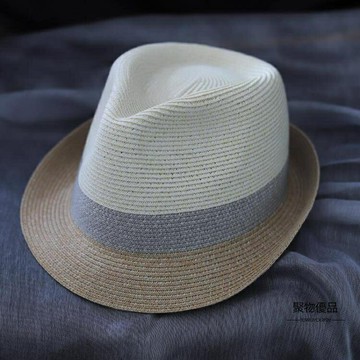 帽子女夏季遮陽帽男士巴拿馬草帽禮帽夏老頭兒涼帽爵士帽男
