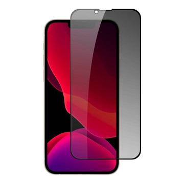 iPhone 13 mini 貼 【IPhone 13 MINI】 硬度加強版 黑框防窺全覆蓋鋼化玻璃膜 高透光防窺保護貼 保護膜 -2入組