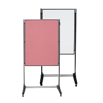 PSA布面+磁白板雙面展示板/SW-912B/藍布面