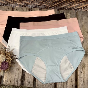 【原238↘特價139】《牛奶絲生理三角褲》【現貨】-P901