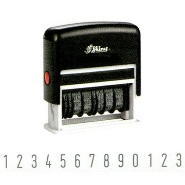 【史代新文具】新力 S-313 5號13連 自動號碼印