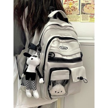 (免運)2025新款小學生初中生女減負中學生書包高中生女生大容量超輕減壓