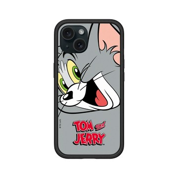 iPhone 15 Mod NX 黑 - 湯姆貓與傑利鼠 Tom and Jerry - 大臉湯姆貓