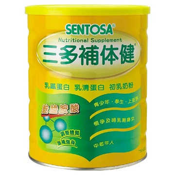 SENTOSA 三多 補體健 全家人的營養補充品  750g  1罐
