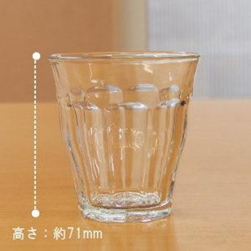 コップ 耐熱強化ガラス 130ml 24個セット ピカルディクリア タンブラー