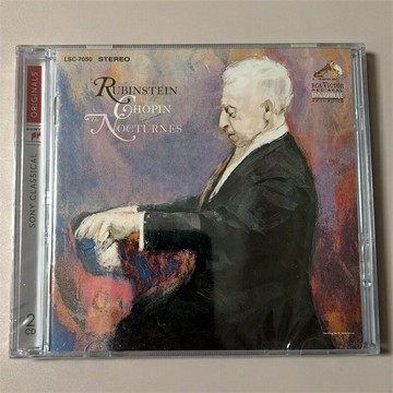 肖邦夜曲全集 魯賓斯坦 鋼琴曲 2CD Rubinstein Chopin Nocturnes