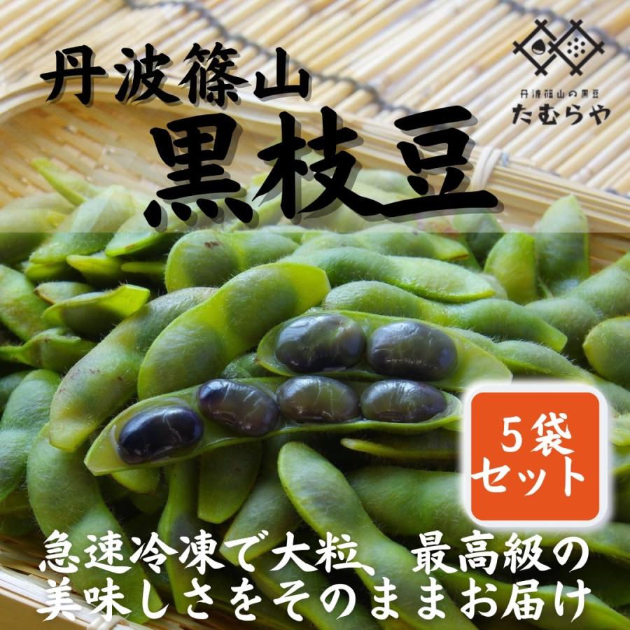 丹波篠山産黒枝豆2023〜急速冷凍処理によって旨味・風味をそのままに〜