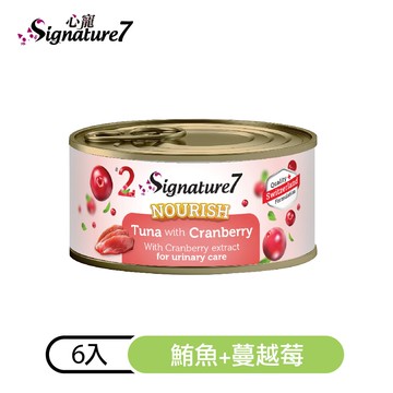 【心寵】貓咪水果湯罐 泌尿保健｜鮪魚+蔓越莓80gＸ6入