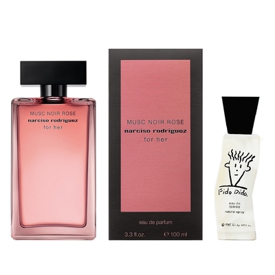 Narciso Rodriguez Musc Noir Rose 嫣紅繆思淡香精 100ml 搭贈 Fido Dido中性香水 100ml