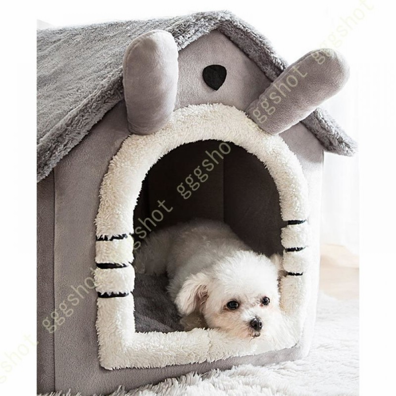 猫ハウス 冬 猫用ベッド 猫 ドーム型 ベッド 犬小屋 可愛い 柔らか 水洗え 滑り止め 小型犬 キャット 犬小屋 ペット小屋 室内用 屋根付き クッション付き 通販 Lineポイント最大0 5 Get Lineショッピング