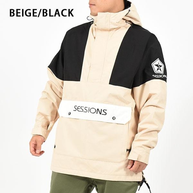 スノーボードウェア セッションズ SESSIONS CHAOS JACKET メンズ プル