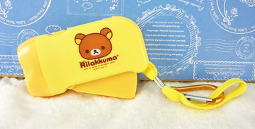 【震撼精品百貨】Rilakkuma San-X 拉拉熊懶懶熊 San-X LED手電筒/隨身照明器-黃#50324 震撼日式精品百貨